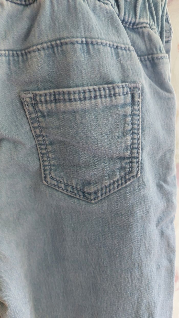 Salopette en jeans petit bateau taille 3 ans - photo numéro 8