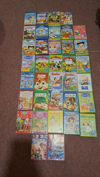 Lot de 36 dvd