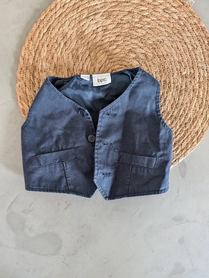 Veston sans manches 7-9 mois BPC