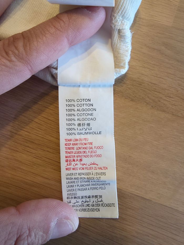 Tee-shirt ML col roulé 3 mois - photo numéro 7