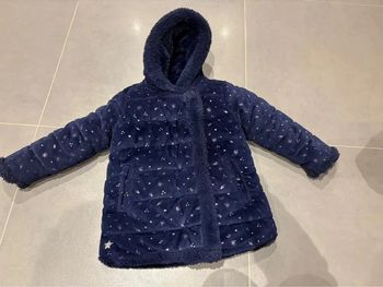 Manteau très chaud double face sergent major 5 ans