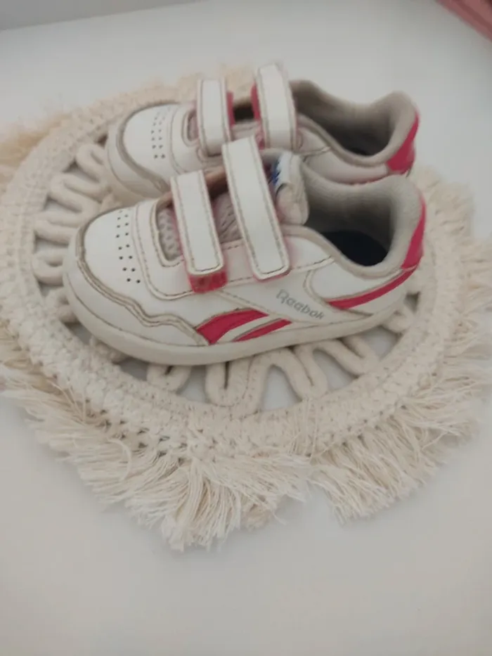 Basket à scratch Reebok pour fille