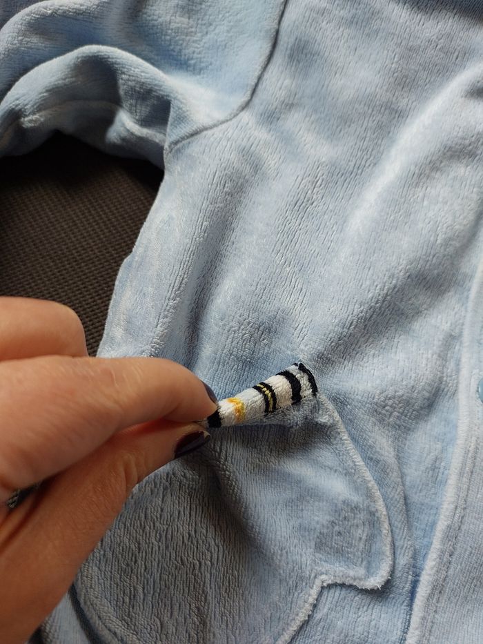 Veste polaire bleu clair - photo numéro 2