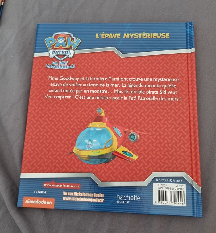 Livre pat patrouille : l'épave mystérieuse - photo numéro 2