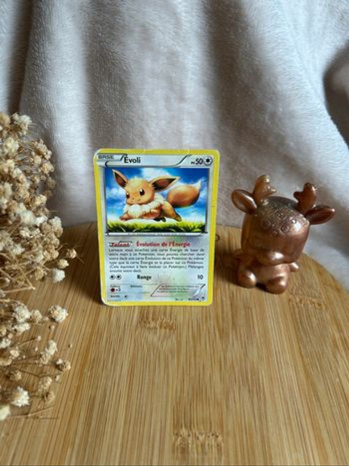 🌟 Carte Pokémon Évoli – 80/111 – Poings Furieux (XY)  de 2014 🌟