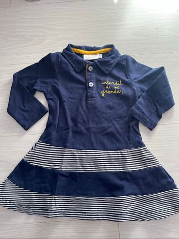 Robe manches longues 12mois