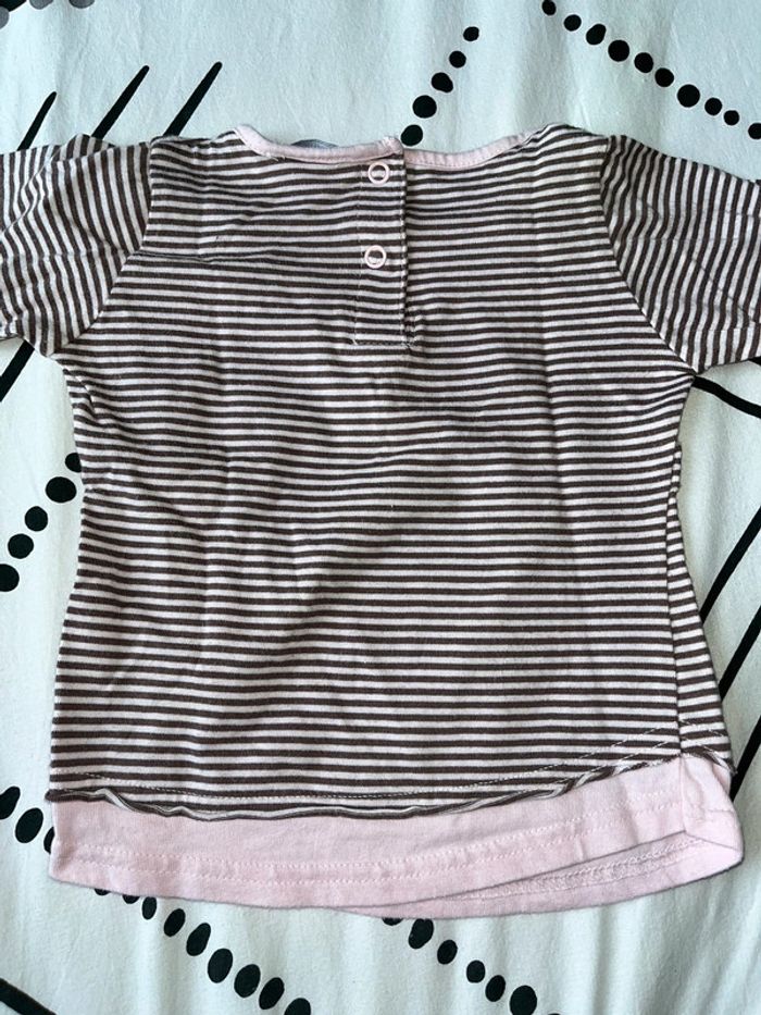 Lot de Tee-Shirt manche longue 12 mois - photo numéro 3