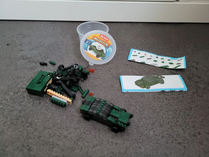 Blocks toi-toys mini block 2 véhicules - photo numéro 2