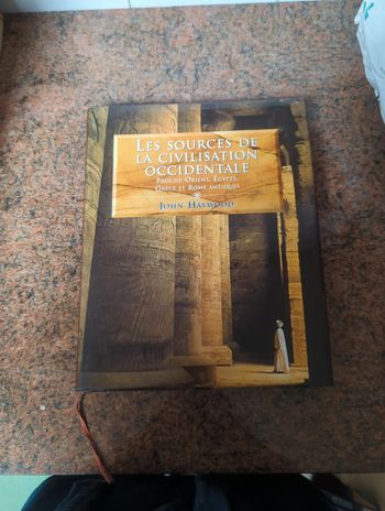 Livre '' les sources de la civilisation occidentale ''