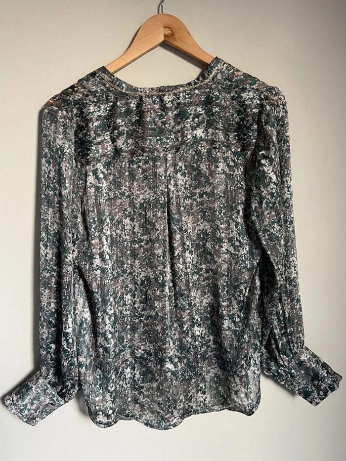 Blouse imprimée Ema Blues - photo numéro 2