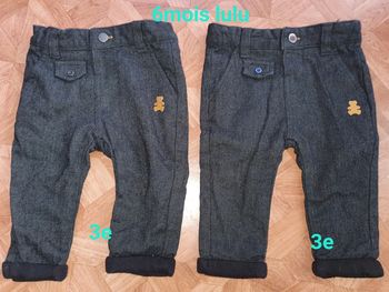 Pantalon 6mois lulu castagnette
