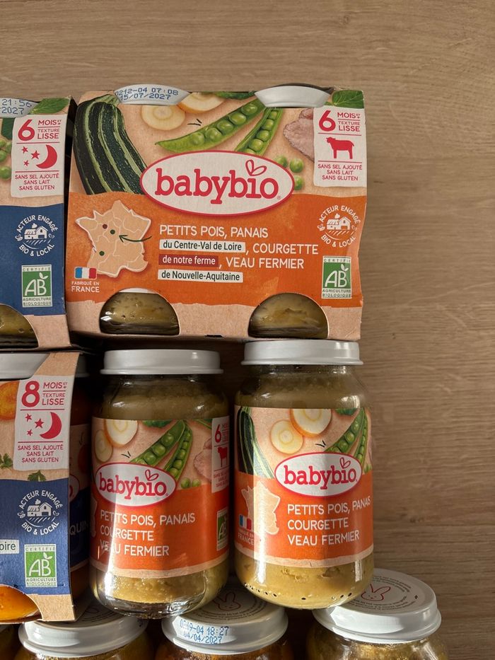 Lot Petits pots baby bio - photo numéro 3