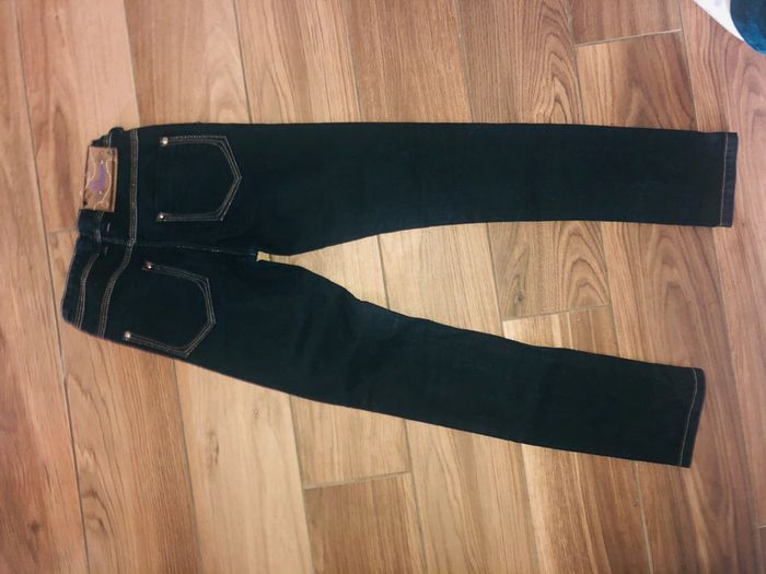 Jean noir Slim Catimini très stylé 8 ans - photo numéro 6