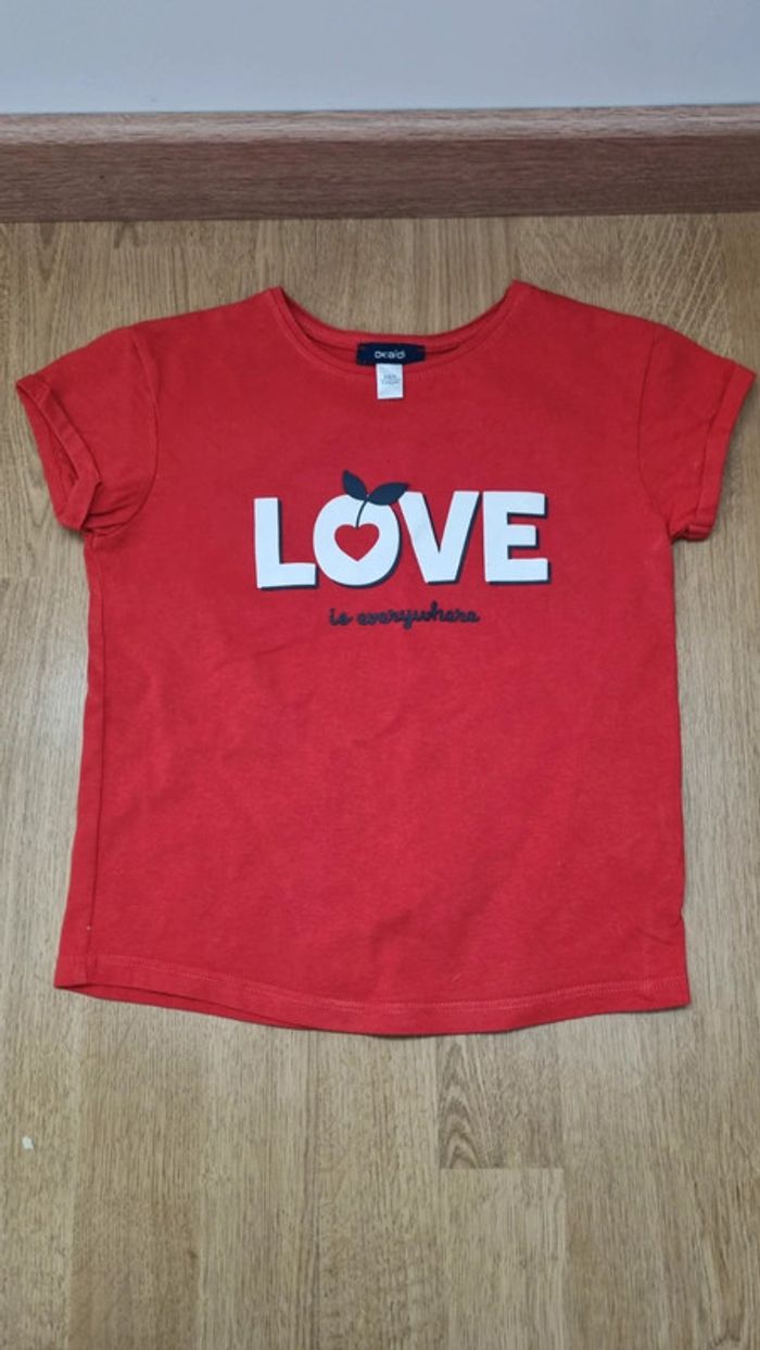 Tee-shirt Okaïdi Taille 8 ans