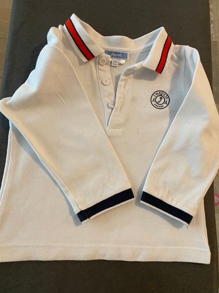 Polo manches longues bébé garçon 18 mois Jacadi Neuf - photo numéro 2