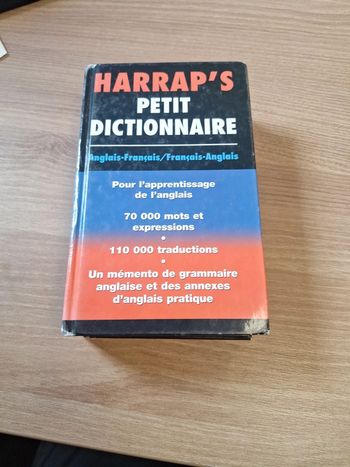 Dictionnaire anglais