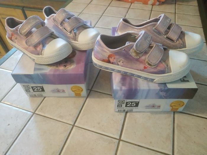 Chaussures reine des neiges