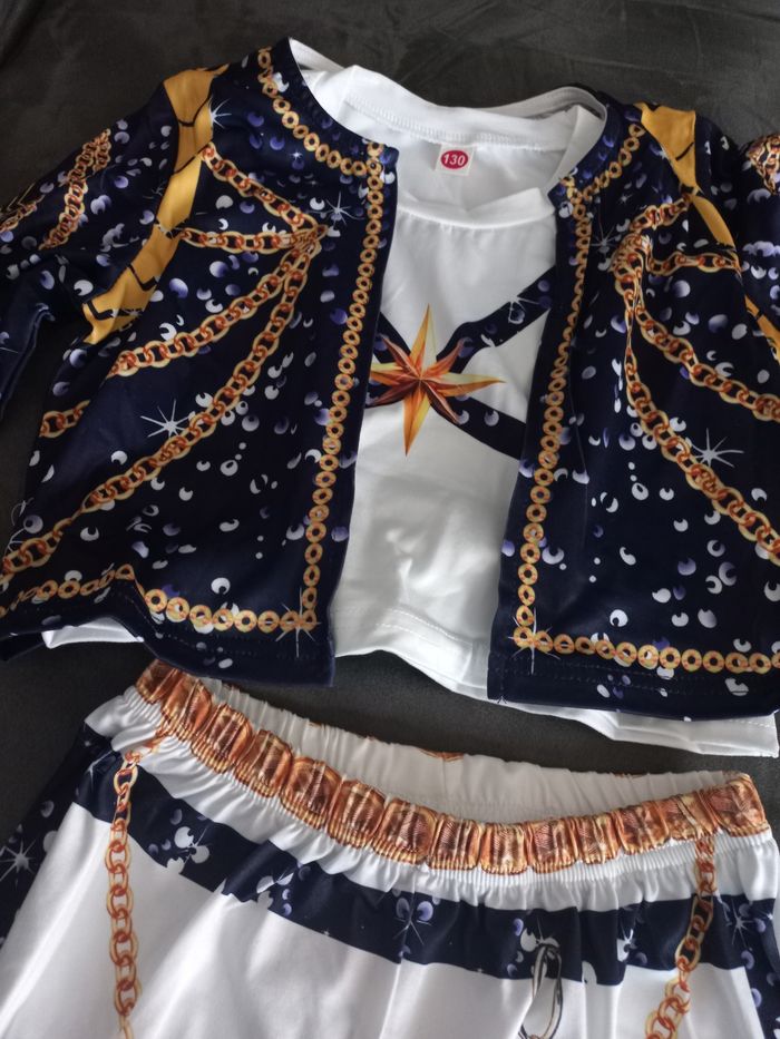 Ensemble déguisement k-pop demon hunters hunter 7/8 ans veste - photo numéro 3