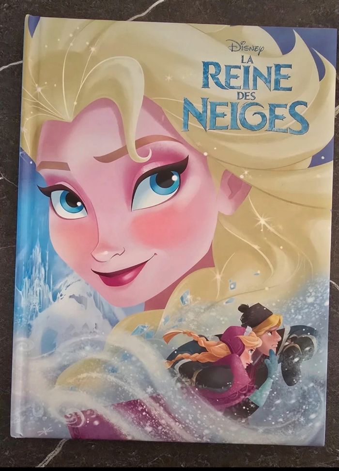 La reine des neiges disney cinéma grand format hachette jeunesse comme neuf