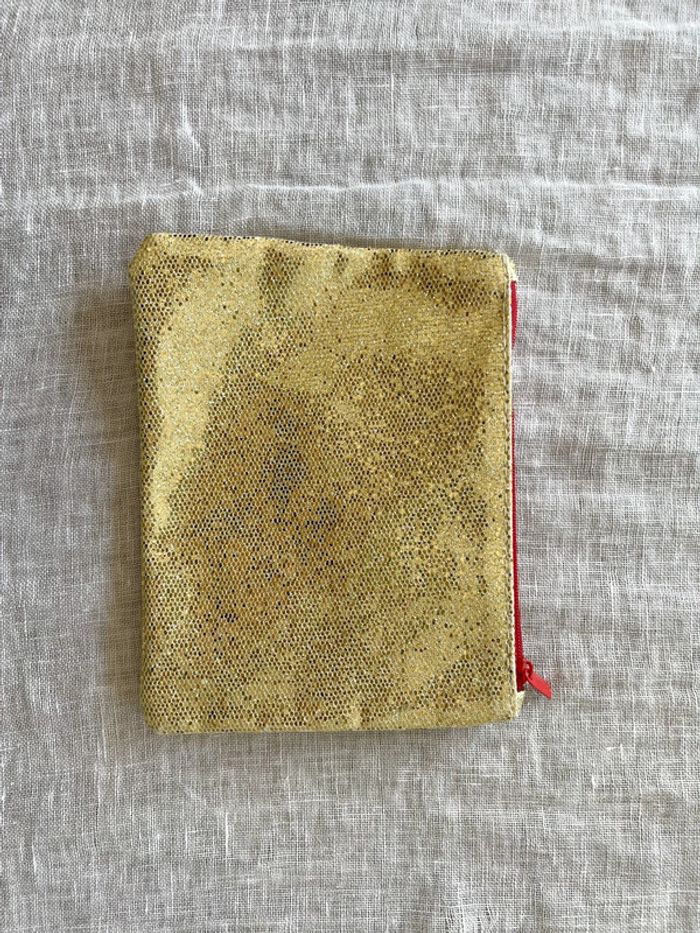 Pochette doré et rouge - photo numéro 2