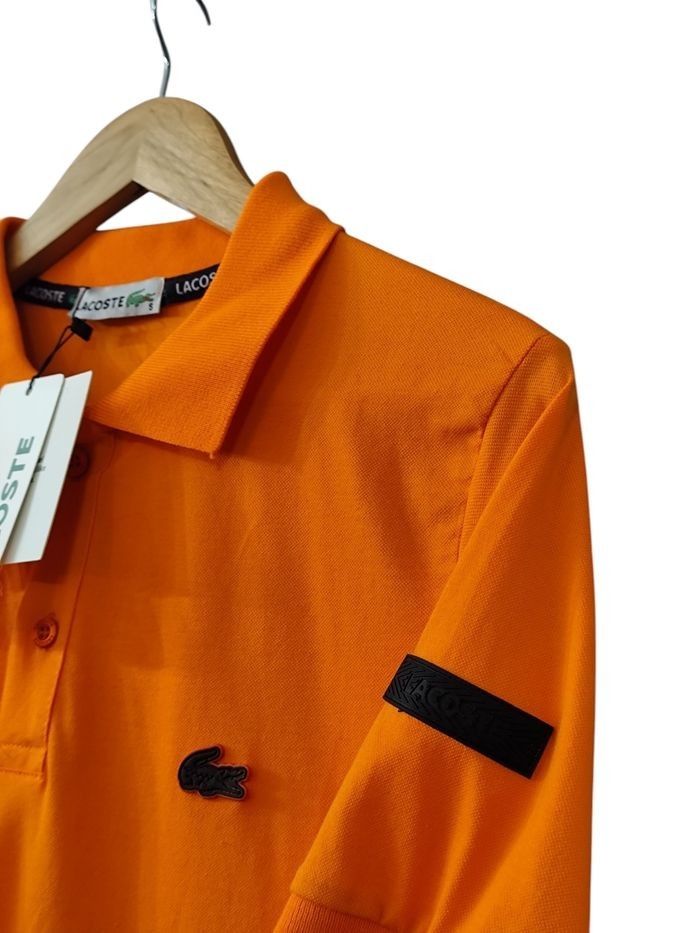 Polo Lacoste orange  ✅ - photo numéro 3