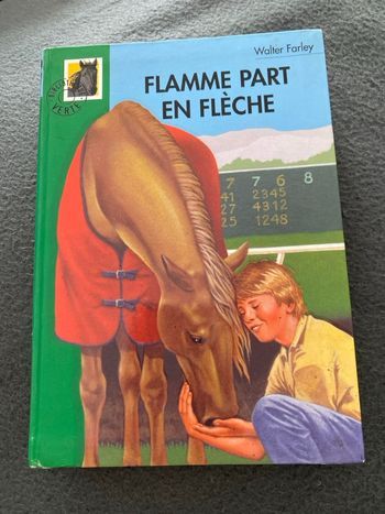 Livre flamme part en flèche 