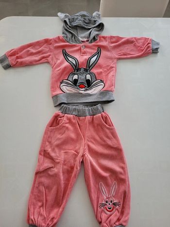 Pyjama velour 2 ans