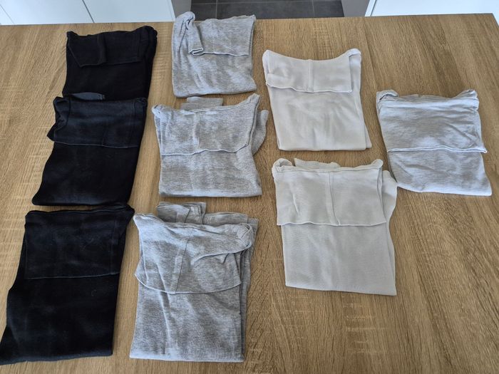 Lot tee-shirt col roule garçon T 6 ans