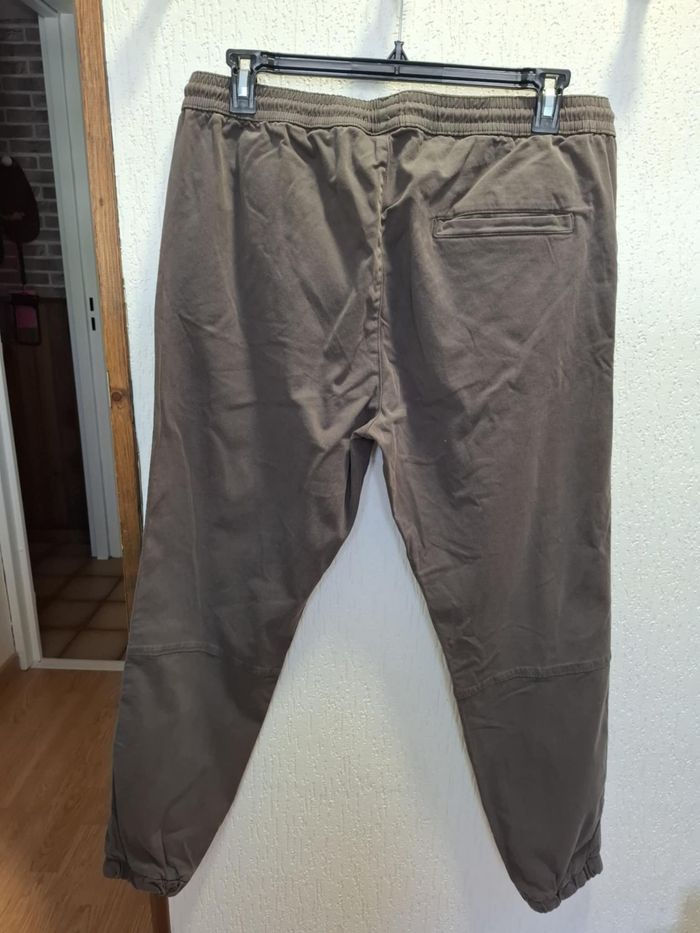 Joli pantalon homme Tex XL large toile gris foncé très bon état - photo numéro 3