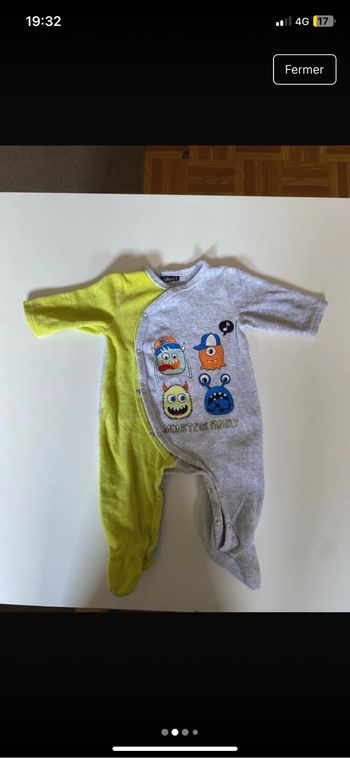 Pyjama bébé garçon 3 mois