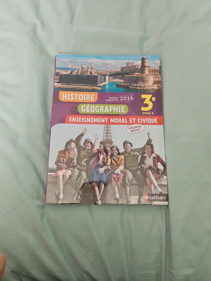 Histoire géographie 3 eme