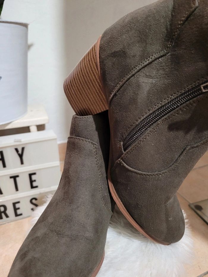 Bottines kaki - photo numéro 2