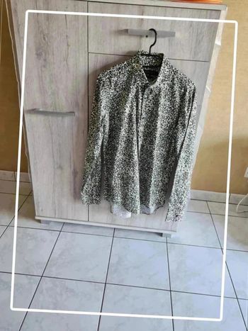 Chemise zara man slim flit