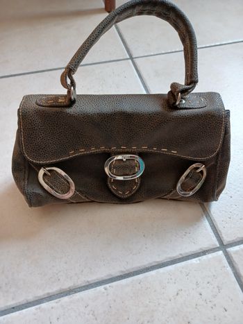Sac à main kaki