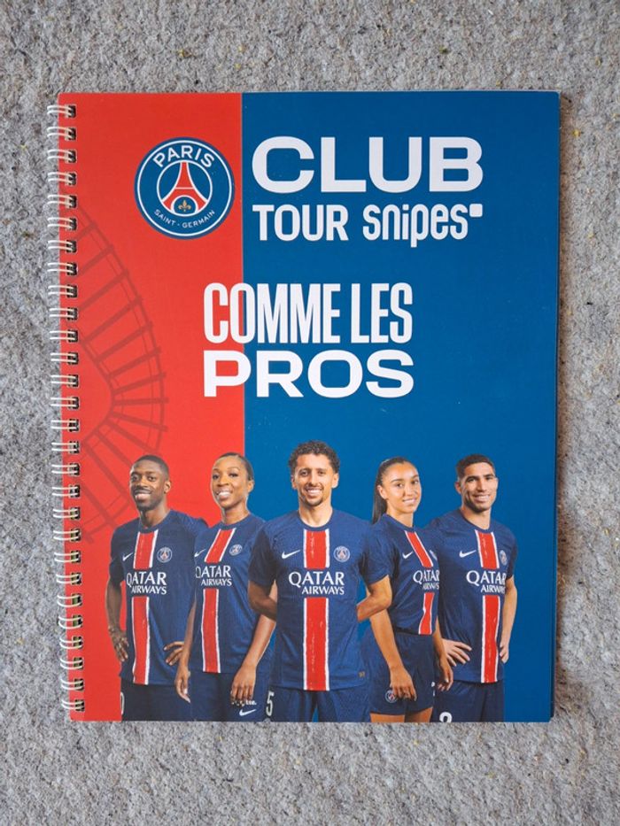 Manuel d’entraînement du PSG