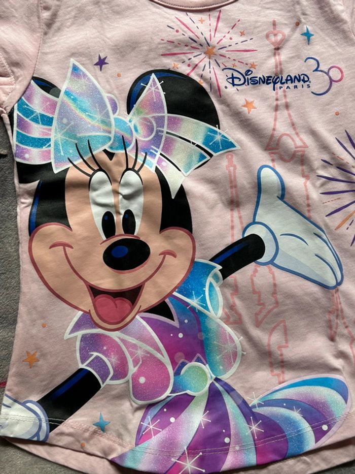 T-shirt Disneyland 30 ans Minnie 8 ans - photo numéro 3