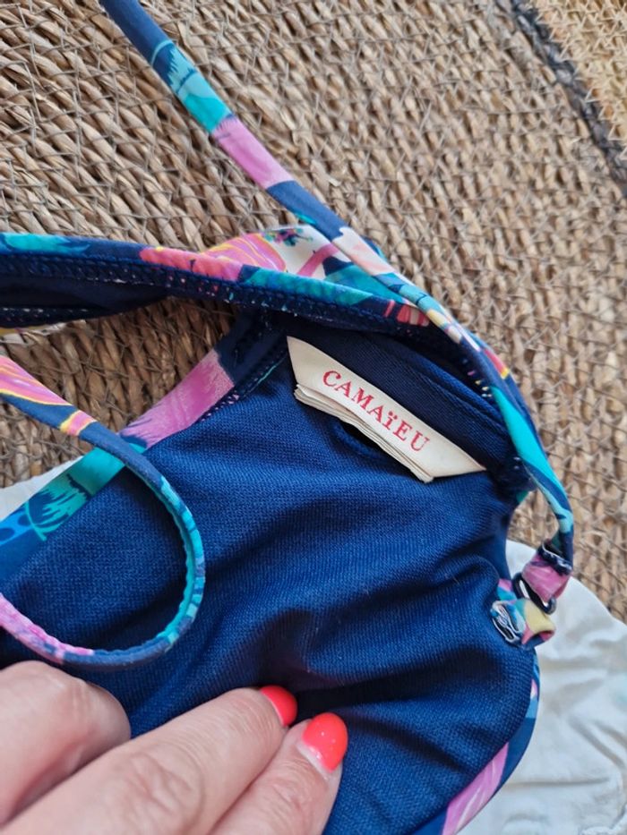 Short kiabi taille 36 + 1 haut de maillot de bain Camaïeu taille 36 - photo numéro 5