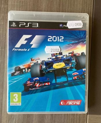 Jeu Ps3 Formula 2012