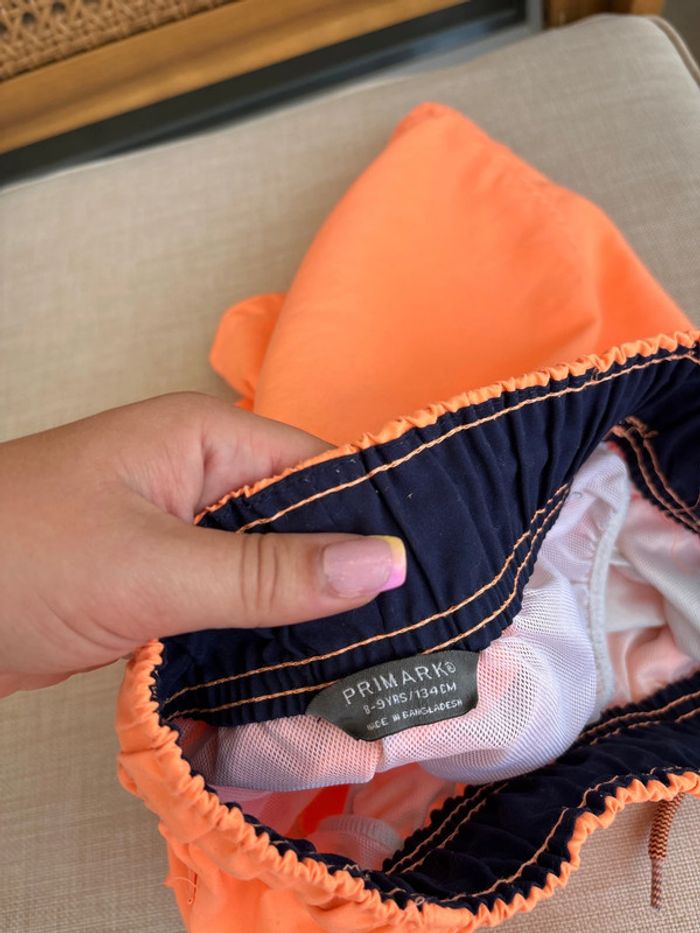 Short de bain orange - photo numéro 7
