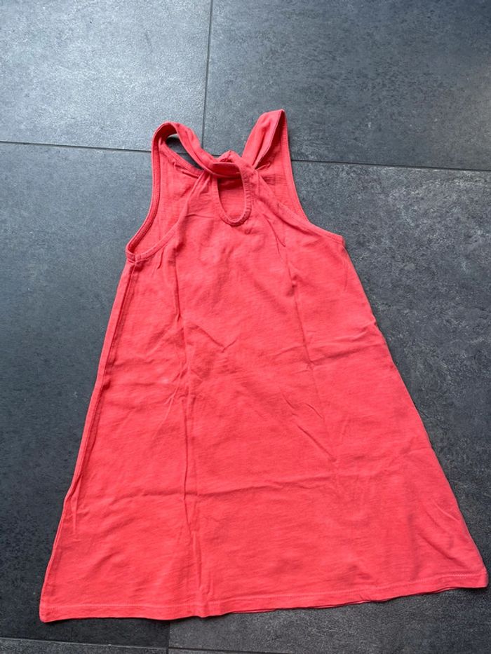 Robe corail coton 6 ans - photo numéro 2