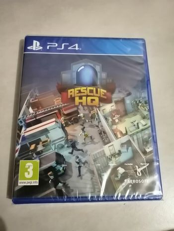 Jeu Ps4 Rescue HQ sous blister