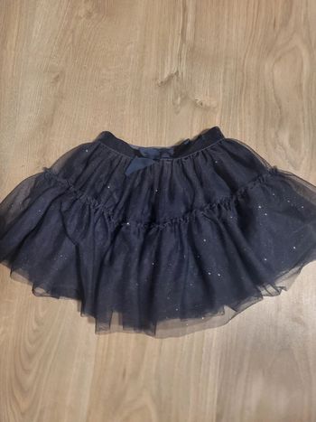Jupe tutu paillette bleu électrique fille h&m 2 / 4 ans