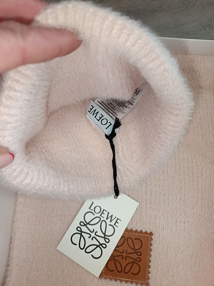 Ensemble bonnet plus écharpe neuf en laine - photo numéro 3