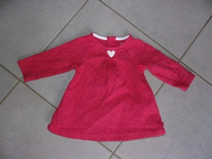 Robe rose obaibi 3 mois