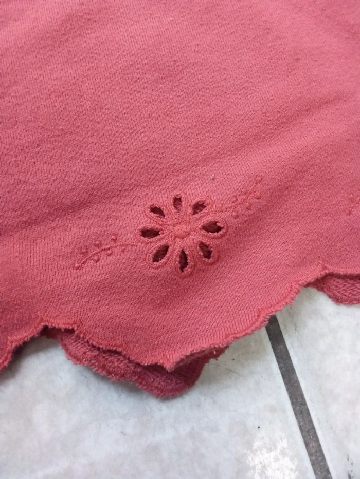 Sweat bordeau creeks broderie 5 ans - photo numéro 2