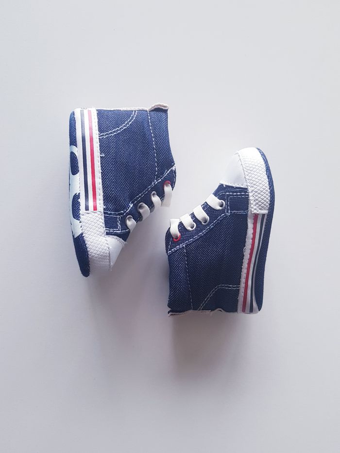 Obaïbi - Baskets en jean - 0/6 mois - Neuves ! - photo numéro 4