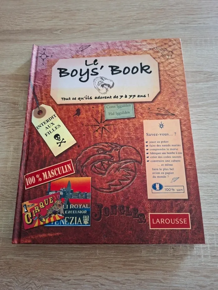 Livre pour garçon Boys book