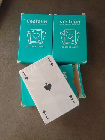 Jeux de cartes 1.50€ unité