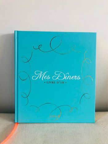 Livre d’or mes dîners - cuisine - invitation