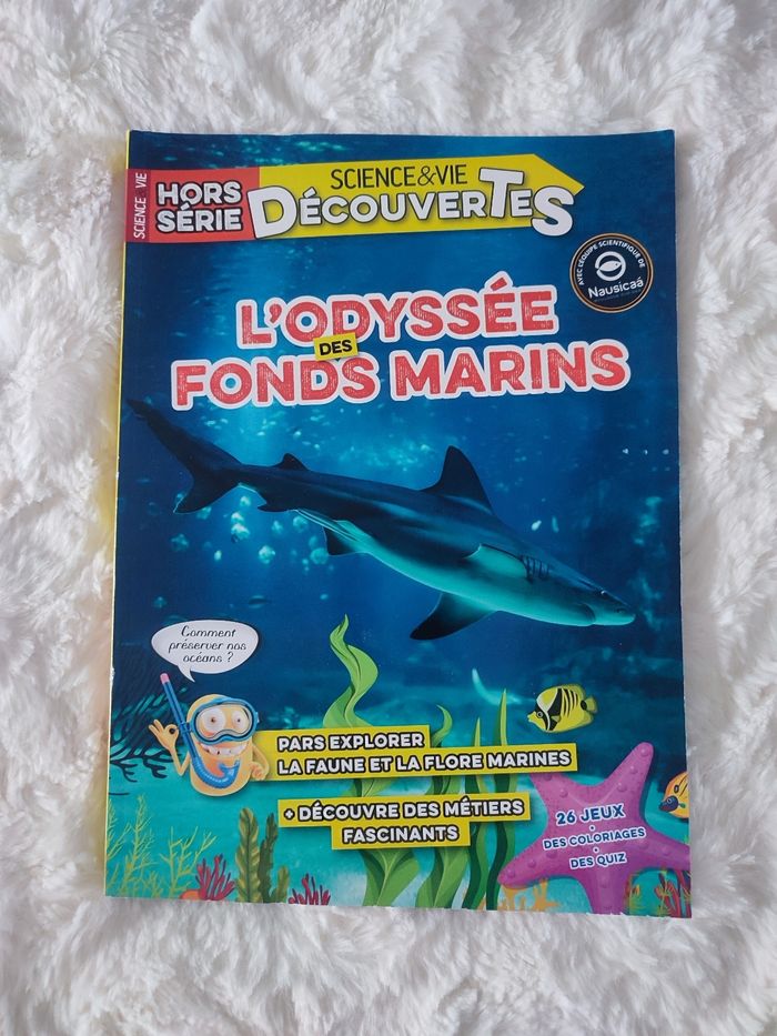 L'odyssée des fonds marins sciences et vie découvertes